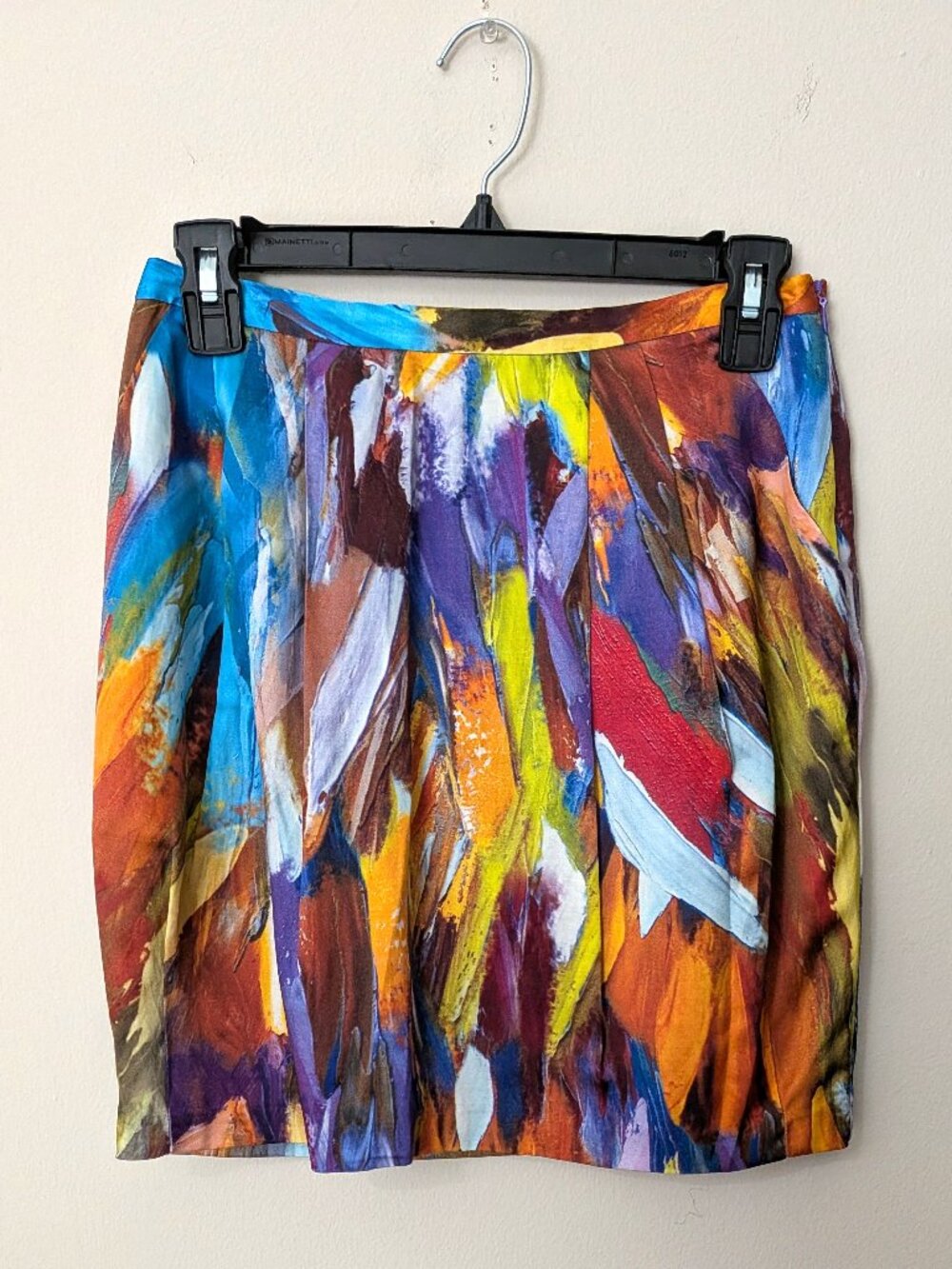 Cluny Women’s Abstract Print Pencil Skirt – Multicolor – Size 4
